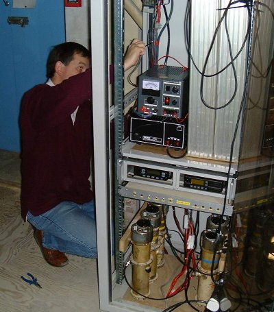 Voice repeater installation at the hospital