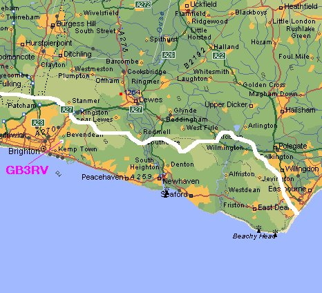 GB3RV coverage map
